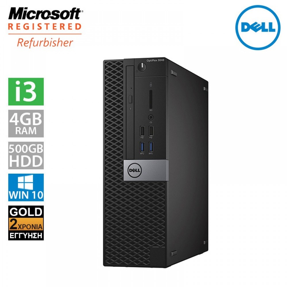 Dell Optiplex 3040 Sff I3 61004gb500gb Hdd